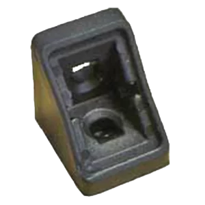 Fawo Black Furniture Fixing 2 Hole (order in multiples of 100)