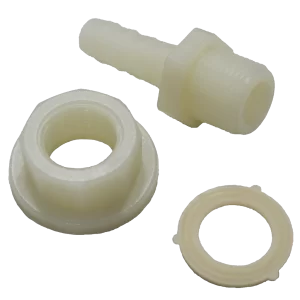 Fawo 10mm Straight Connector - White