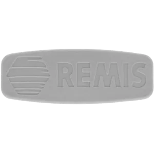 Remis REMIfront Logo Cover Plate Grey