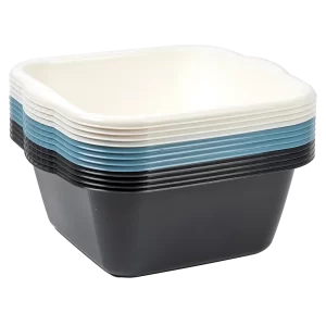 Square 3L Washing Bowl (order in multiples of 12)